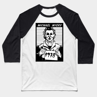 Michael Myers vector Baseball T-Shirt